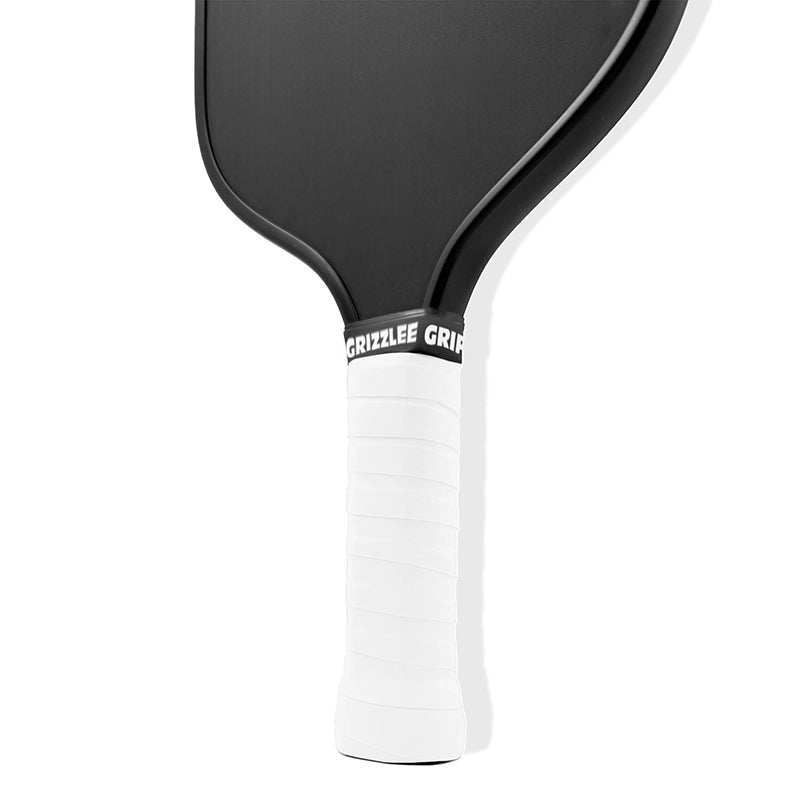 Enhance your paddle with Grizzlee Gripz White Pro Tour overgrip for control and style.