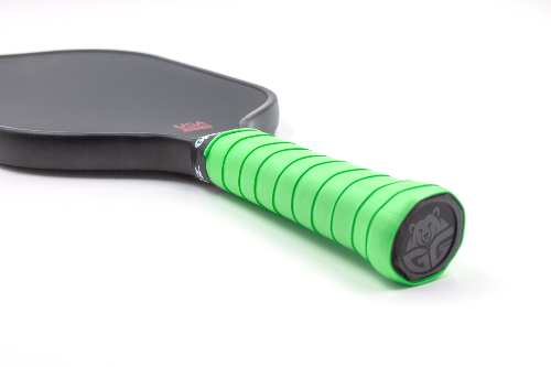 grizzlee gripz lime green premium quality grips wrapped on a paddle  - performance 2025