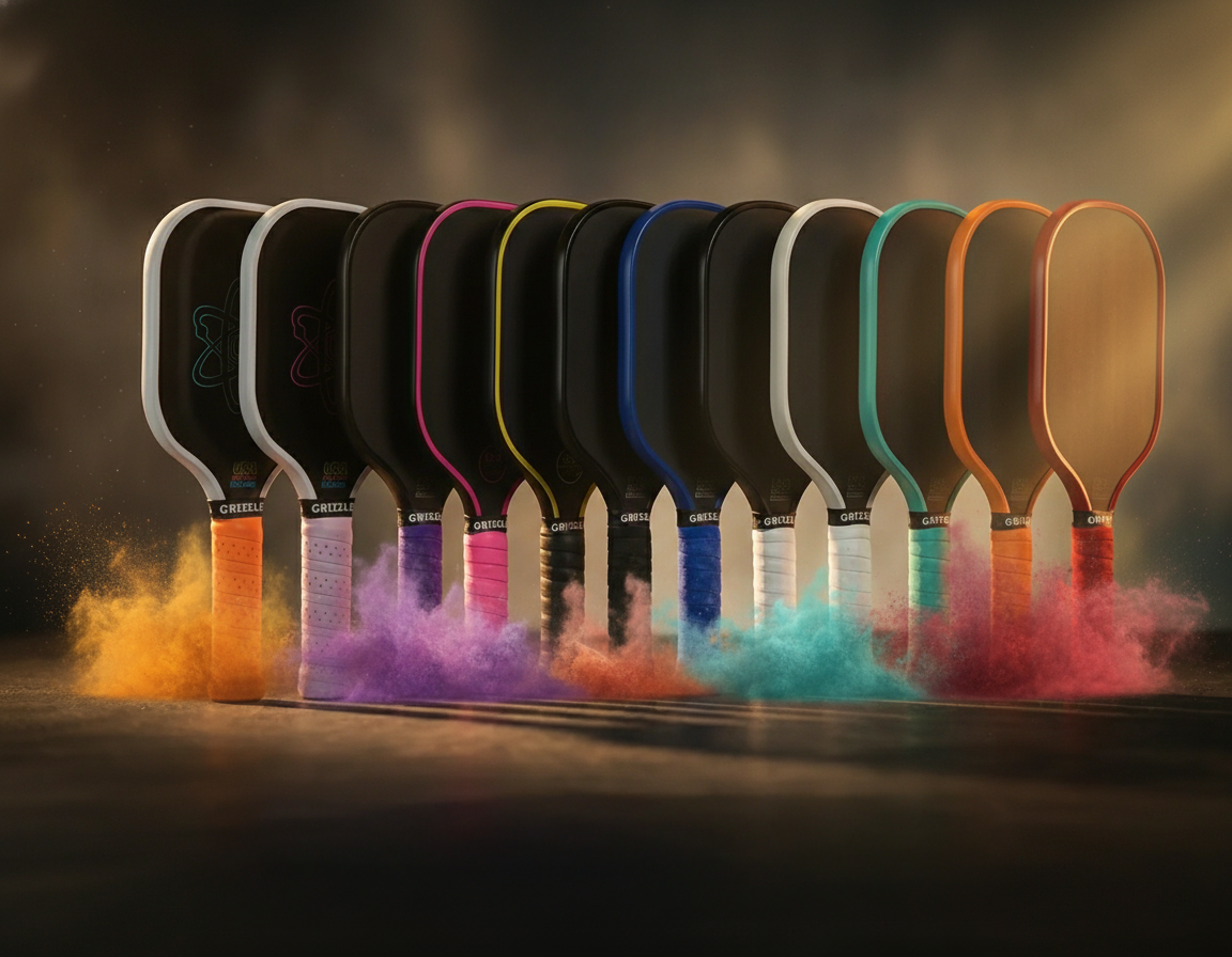Bright White Pro Tour Grips | Grizzlee Gripz